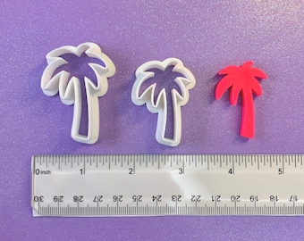 Palm Tree Polymer Clay Cutter | Earring Jewelry Making