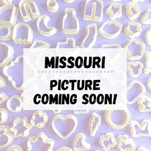 State of Missouri Polymer Clay Cutter | Earring Jewelry Making
