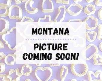 Montana State Polymer Clay Cutter | Earring Jewelry Making