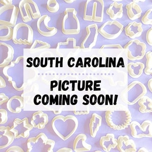 State of South Carolina Polymer Clay Cutter | Earring Jewelry Making
