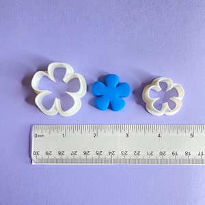 Groovy Flower Polymer Clay Cutter | Earring Jewelry Making