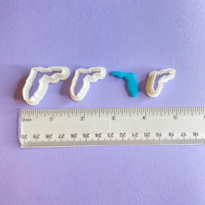 Florida State Polymer Clay Cutter | Earring Jewelry Making