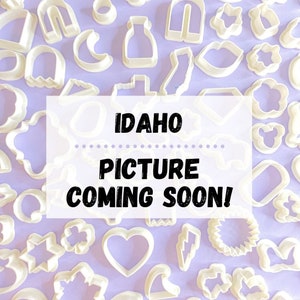 Idaho State Polymer Clay Cutter | Earring Jewelry Making