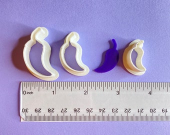 Chili Pepper Polymer Clay Cutter | Earring Jewelry Making
