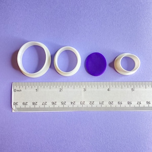 Oval Polymer Clay Cutter | Earring Jewelry Making