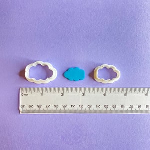 Cloud #2 Polymer Clay Cutter | Earring Jewelry Making