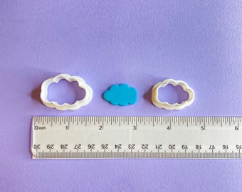 Cloud #2 Polymer Clay Cutter | Earring Jewelry Making
