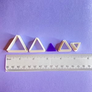 Triangle Polymer Clay Cutter | Earring Jewelry Making