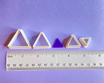 Triangle Polymer Clay Cutter | Earring Jewelry Making