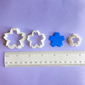 Sakura Flower Polymer Clay Cutter | Earring Jewelry Making