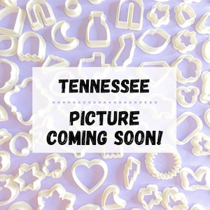 State of Tennessee Polymer Clay Cutter | Earring Jewelry Making