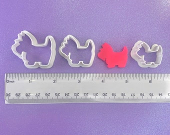 Scottish Terrier Polymer Clay Cutter | Earring Jewelry Making | Dog Scottie Clay Cutter