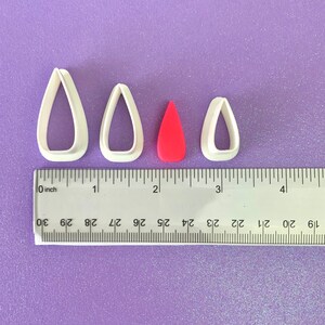 Tapered Point Polymer Clay Cutter | Earring Jewelry Making