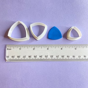 Chunky Triangle Polymer Clay Cutter | Earring Jewelry Making