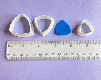 Chunky Triangle Polymer Clay Cutter | Earring Jewelry Making