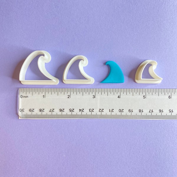 Wave Polymer Clay Cutter | Earring Jewelry Making