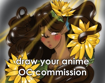 Draw your anime OC / Characters / Anime Drawing Commission (Please message for NSFW Images)