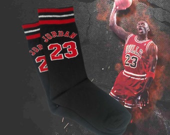 michael jordan basketball socks