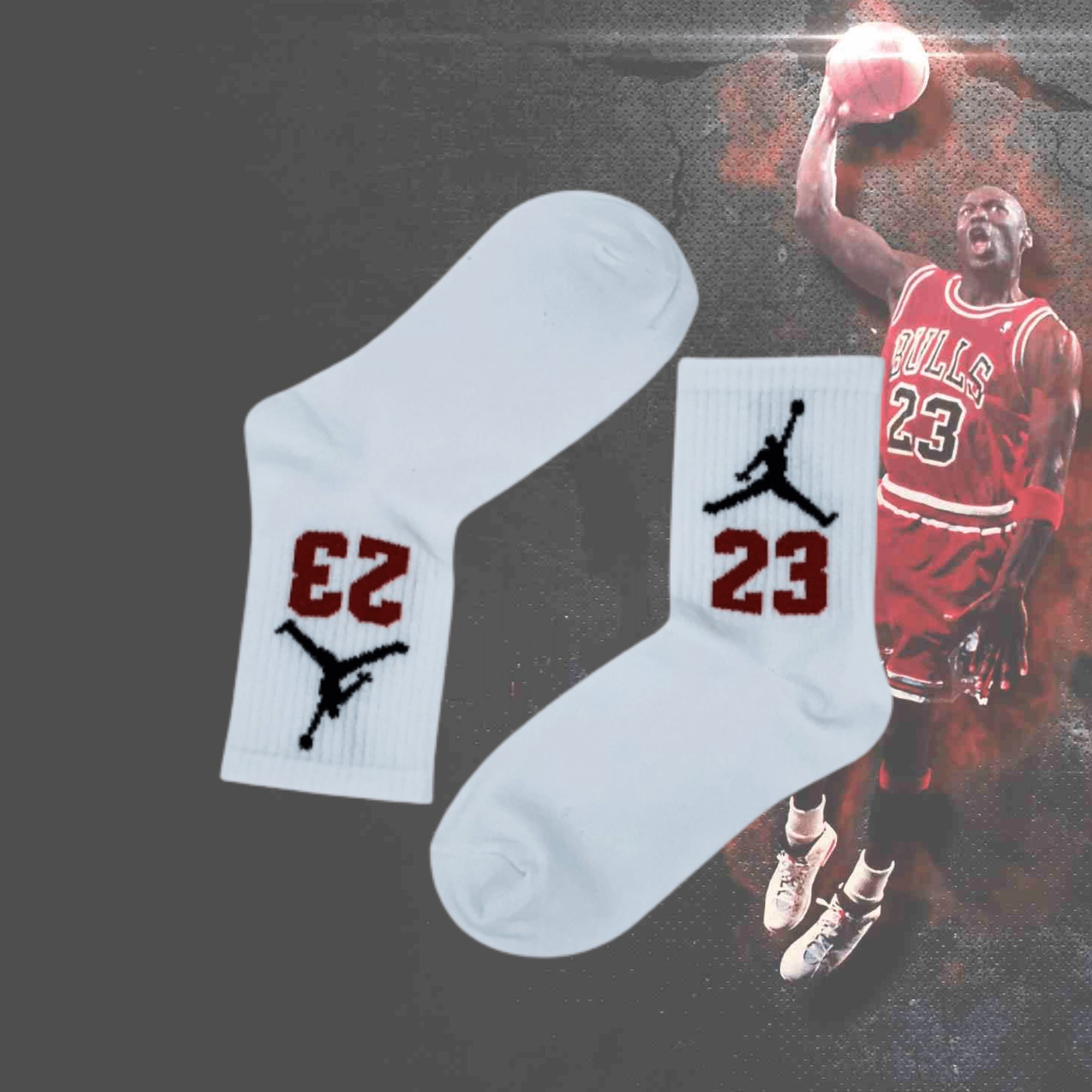 michael jordan stance socks