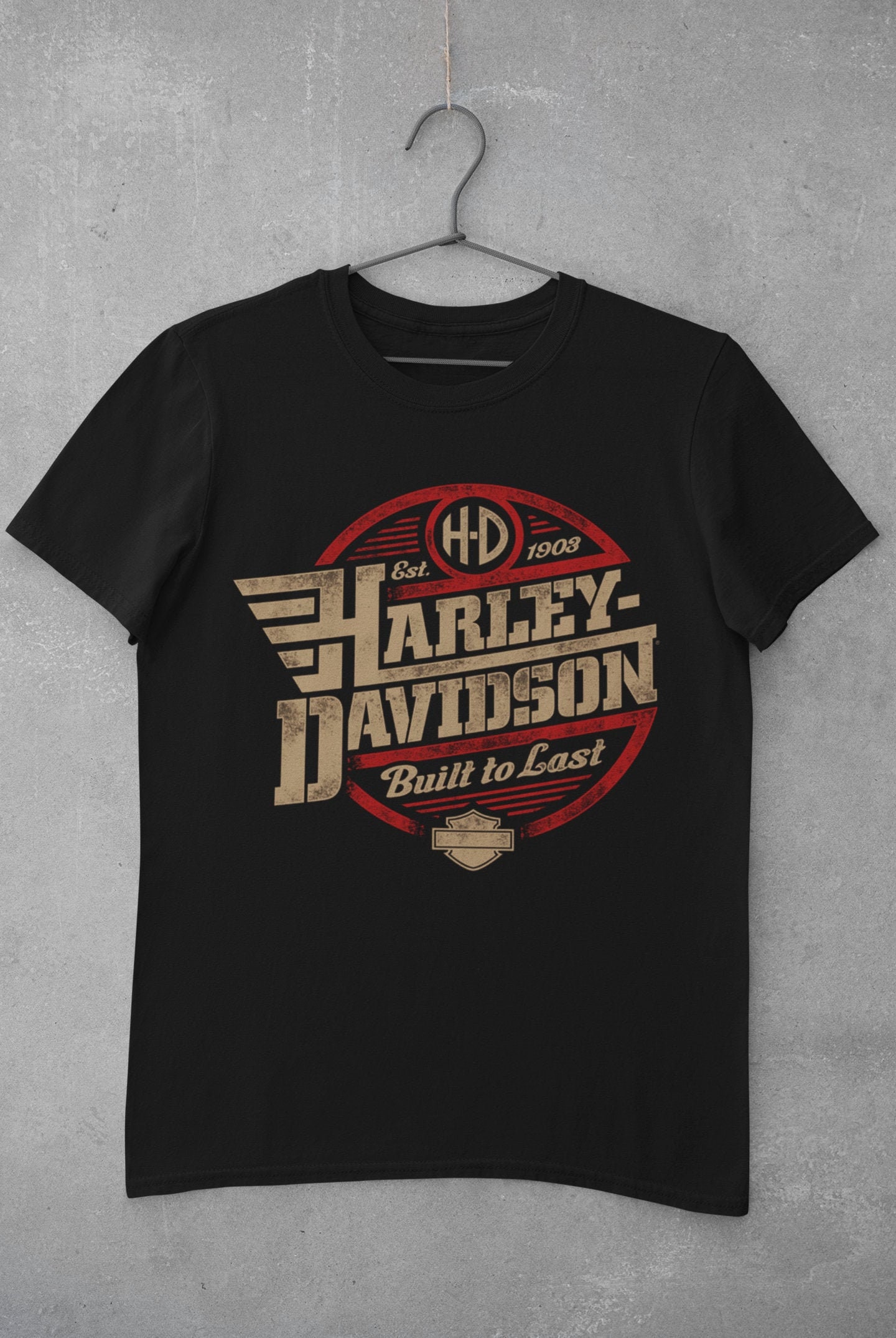 Retro Harley Davidson Unisex T SHIRT Motorcycle Pattern | Etsy