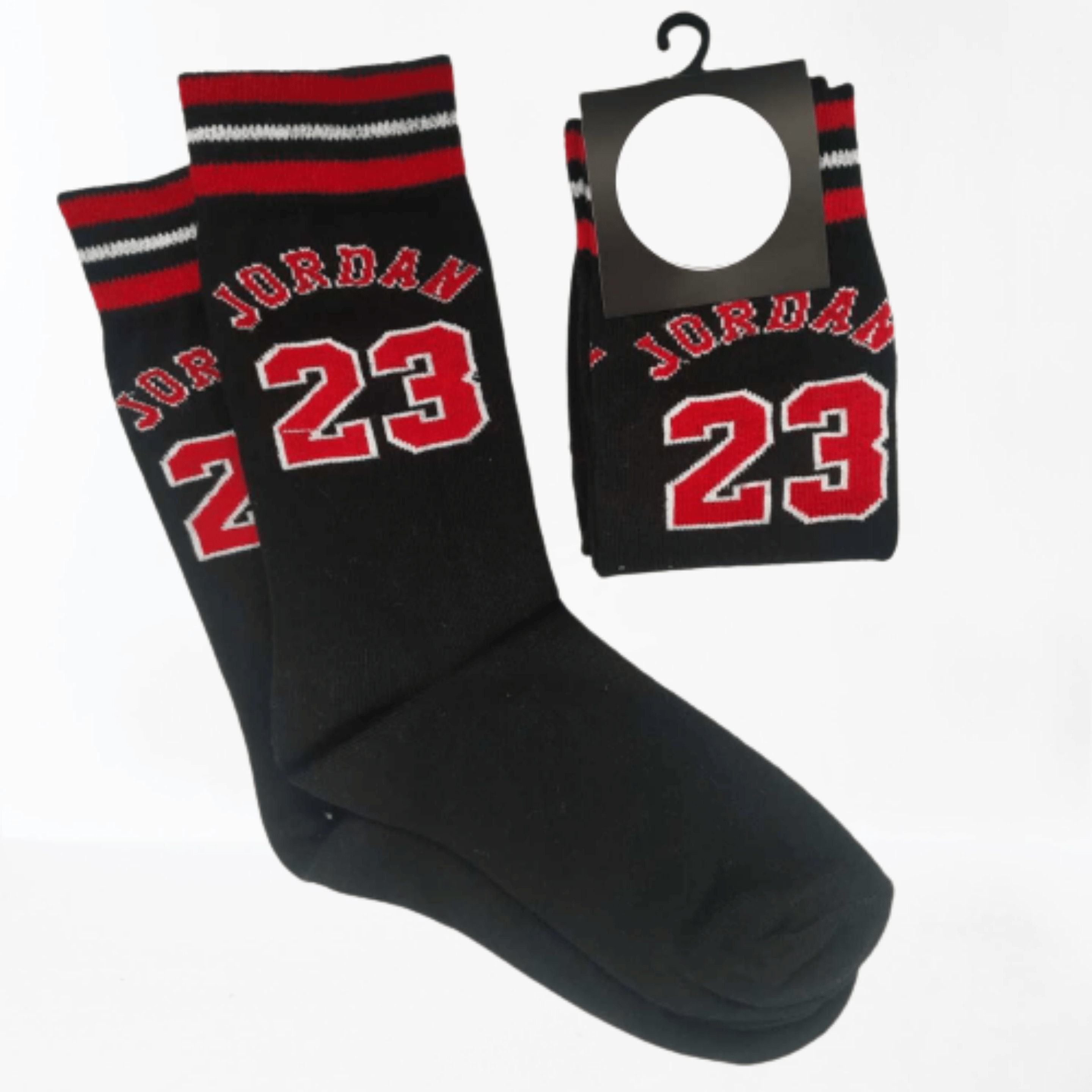 Air Jordan Designed Socks Set 23 Michael Jordan Basketball Etsy