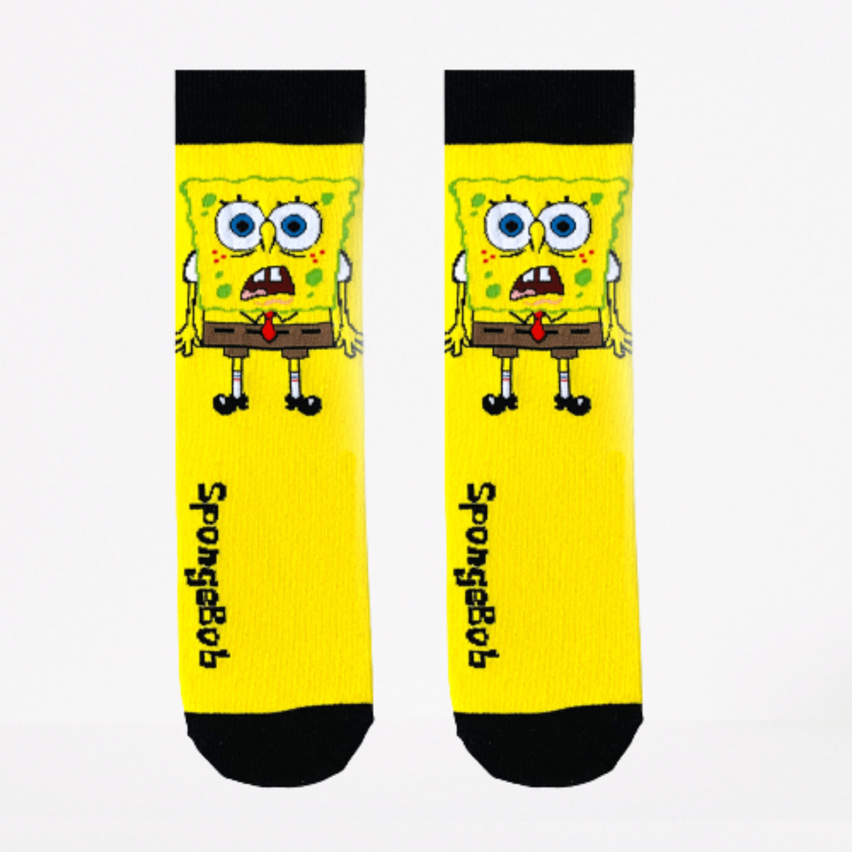 5 Piece SpongegBob Designed Print Socks Set Spongebob Pattern | Etsy
