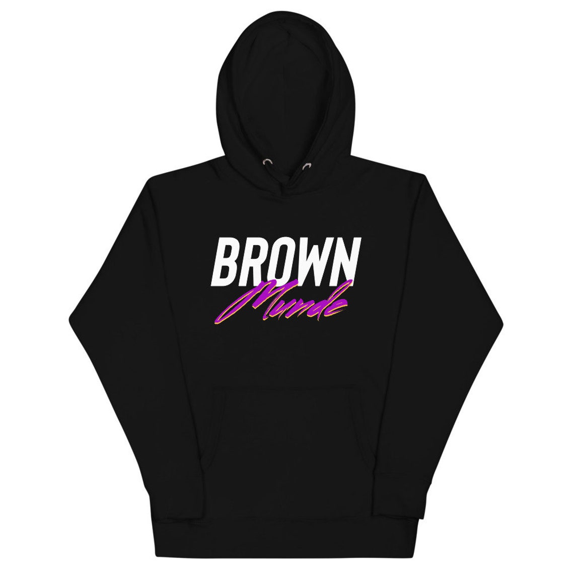 brown munde hoodie