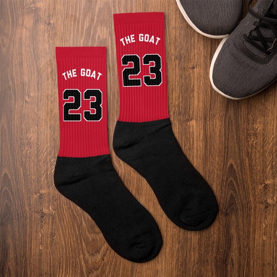 Michael Jordan Chaussettes Bulls Nba Chaussettes Chaussettes des Bulls de  Chicago Chaussettes de basketball haut de gamme Chaussettes de sport  chaudes et confortables Toutes les chaussettes sont unisexes -  France