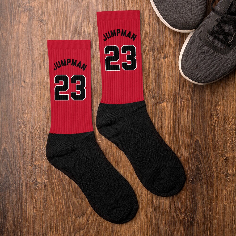 Michael Jordan Socks Nba Socks Basketball Socks Greek Life | Etsy