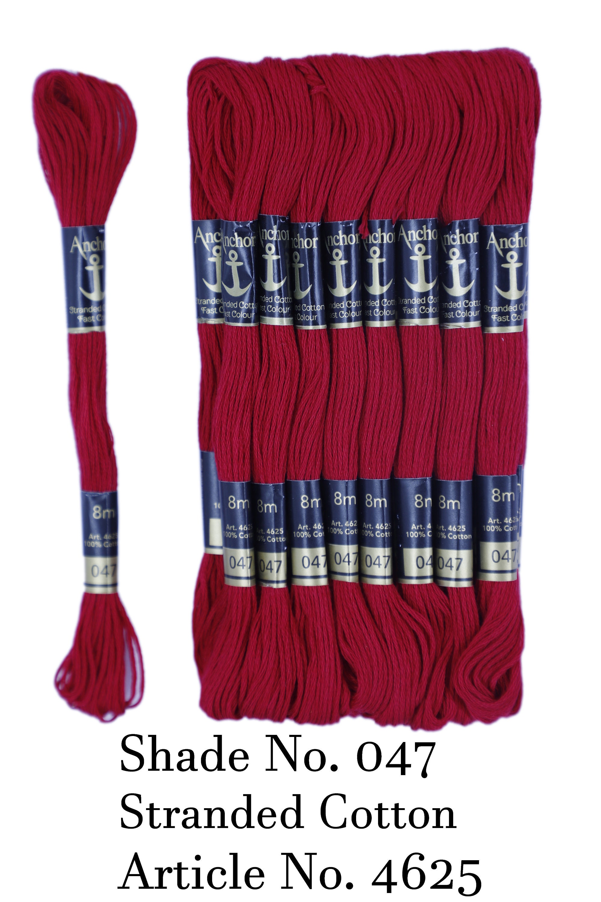 Anchor 4625 Stranded Cotton Embroidery Thread RED / MAROON Etsy