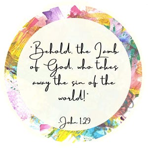 Behold, The Lamb of God Art Print