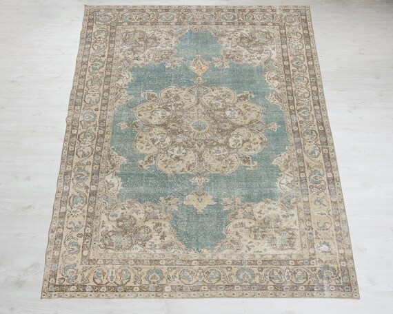vintage rug 106cm×72cm パキスタン トライバルラグ ✦vintage 106cm