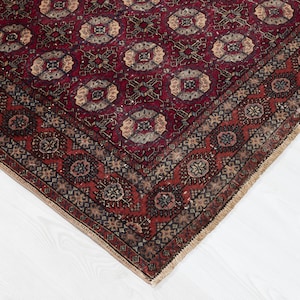 3x5 ヴィンテージ トルコ絨毯：手織りウール アナトリア絨毯 - Etsy 日本