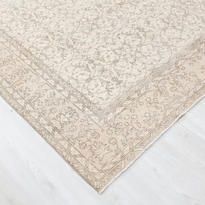 6x30 Vintage Teppich, Türkischer Teppich, Türkischer Teppich für Schlafzimmer, Neutraler Teppich, Wohnzimmerteppich, Boho Teppich, Antiker Teppich, Dekorativer Teppich