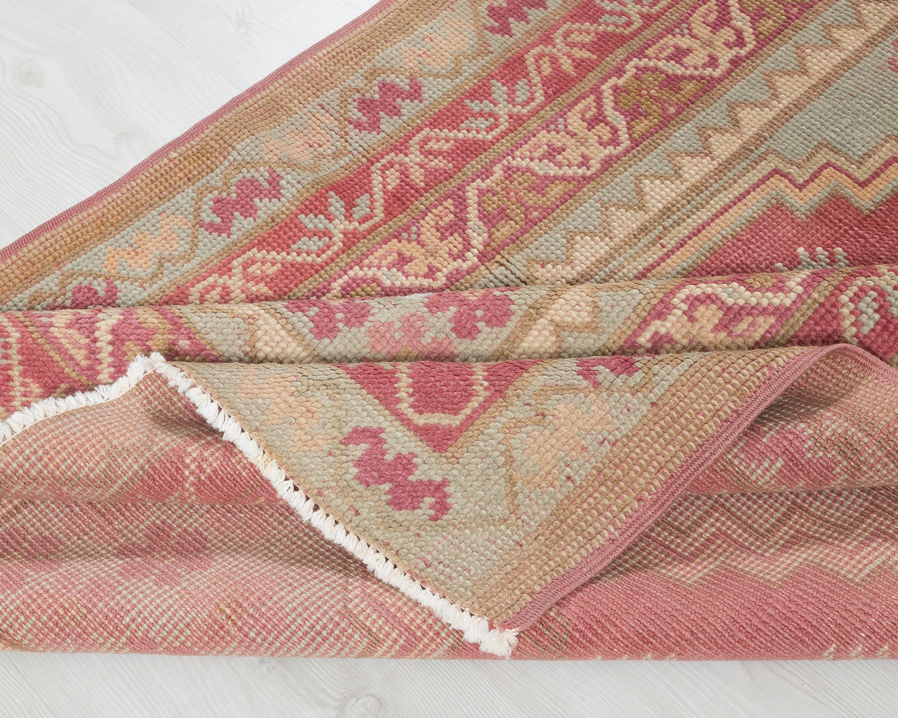 3x5 ヴィンテージ トルコ絨毯：手織りウール アナトリア絨毯 - Etsy 日本