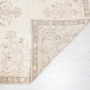 6x30 Vintage Teppich, Türkischer Teppich, Türkischer Teppich für Schlafzimmer, Neutraler Teppich, Wohnzimmerteppich, Boho Teppich, Antiker Teppich, Dekorativer Teppich