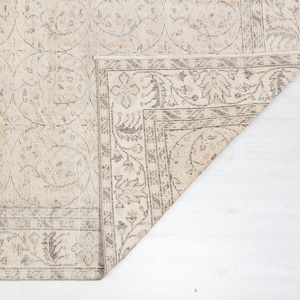 6x30 Vintage Teppich, Türkischer Teppich, Türkischer Teppich für Schlafzimmer, Neutraler Teppich, Wohnzimmerteppich, Boho Teppich, Antiker Teppich, Dekorativer Teppich