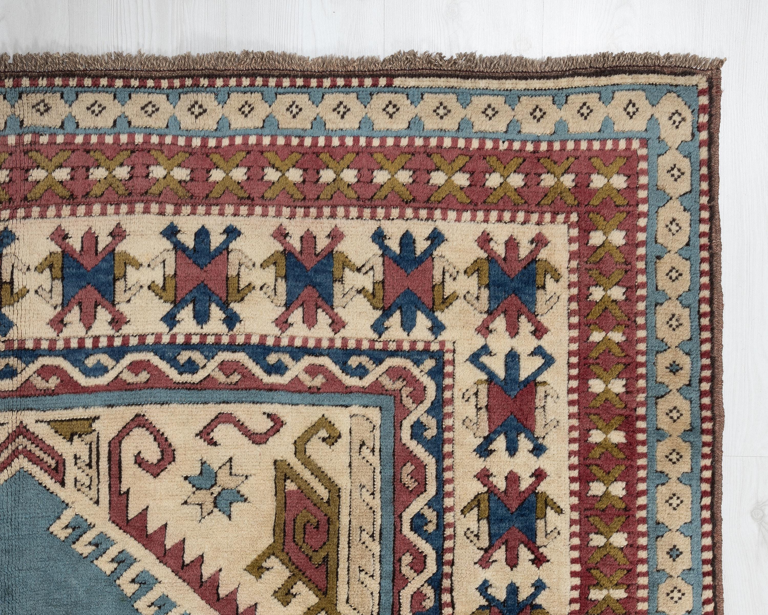 5x9 ヴィンテージ トルコ絨毯：手織りウール アナトリア絨毯 - Etsy 日本