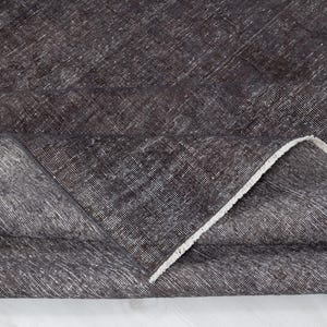 11x14 Vintage Rug , Anthracite Persian Rug , Antique Rug , Bedroom Rug , Living Room Rug , Oversized Rug, Original Rug, 11x14 Anthracite Rug