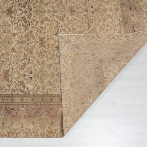6x9 Vintage Rug, Beige Vintage Rug, 6x9 Oushak Rug, Large Rug, Living Room Rug, Dining Room Rug, Antique Rug , Neutral Rug, 6x9 Rug