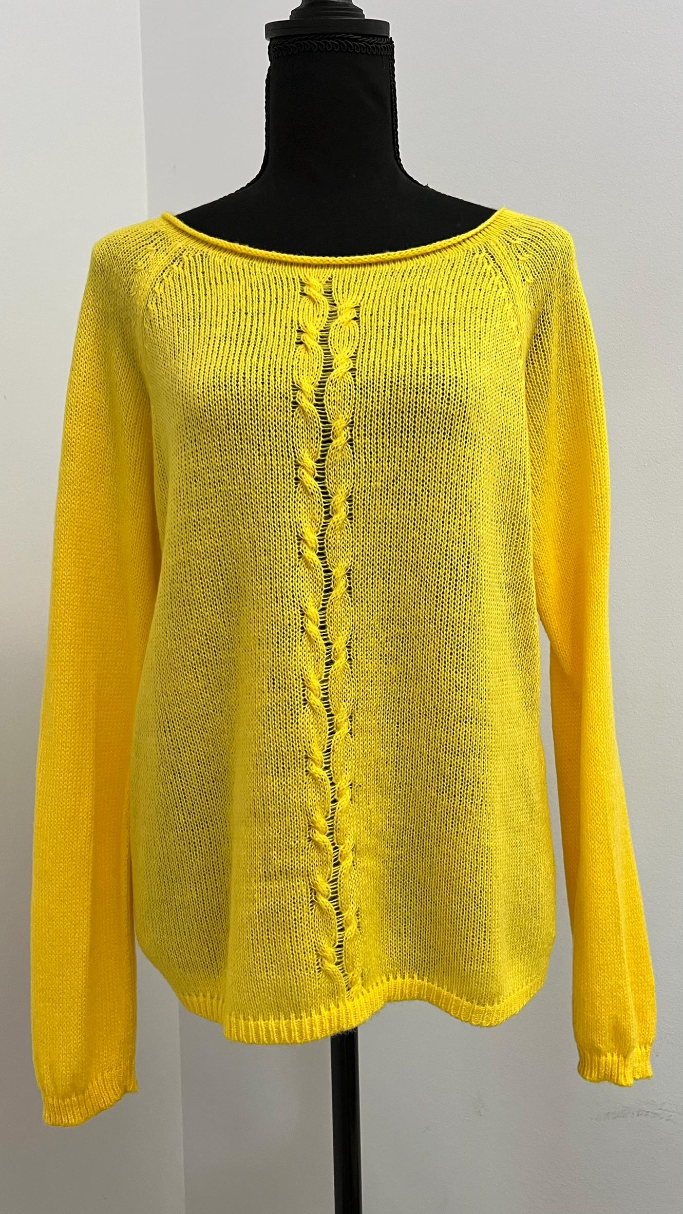 Golden Thread Raglan Sweater Machine Knitting Pattern - Etsy