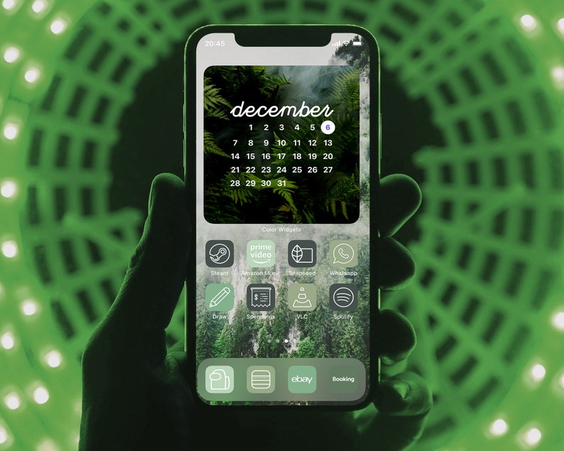 Green Mint App Icons iOS14 for iPhone iOS 14 Aesthetic Etsy