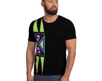 All-Over Print Men's Athletic T-shirt