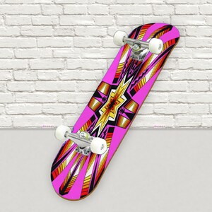 Skateboard sticker | Back
