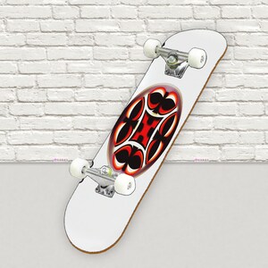 Skateboard sticker | Back