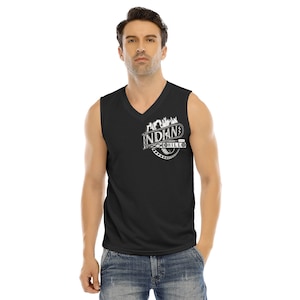 All-Over Print Herren Ärmelloses V-Ausschnitt Tank Top