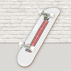 Skateboard sticker | Back