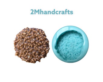 Clearance- Crunchy Type Cookie| Dessert Shape Silicone Mold| Soap| Candle | Wax| Resin| Not Food Grade