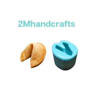Fortune Cookie Silicone Mold| Asian Cuisine Mold| Soap mold| Candle Mold | Mold for Wax| Mold for Resin