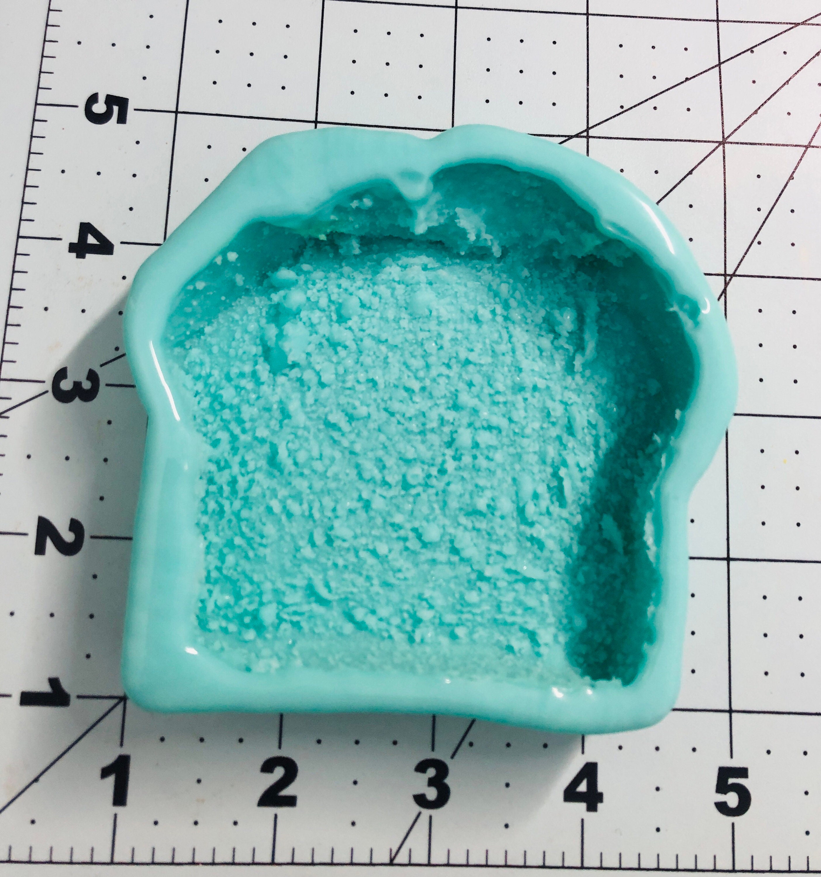 1pc Realistic Pound Cake Slice Dessert Shape Silicone Mold Etsy